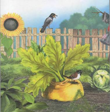 Пых. Русская народная сказка с картинками