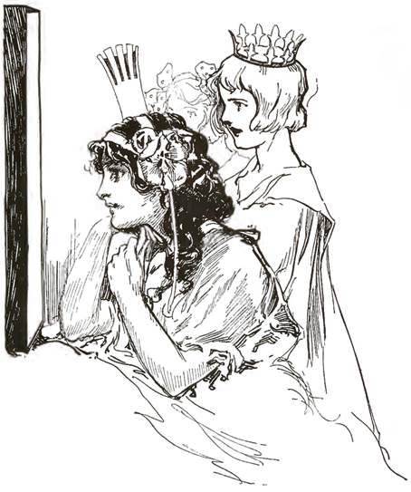 Страшила из Страны Оз. Дороти, Бетси и Озма