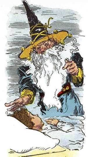 Лоскутушка из Страны Оз. Кривой колдун