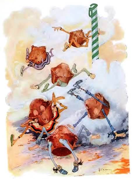 Изумрудный Город Страны Оз. Завтрак в Булочном королевстве