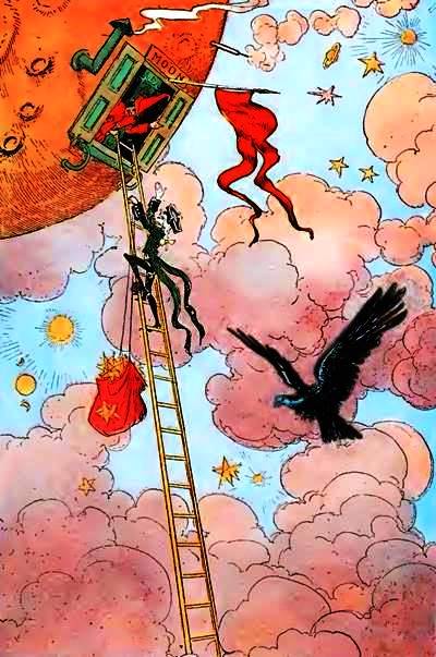 Озма из Страны Оз. Дороти открывает ведерко с обедом