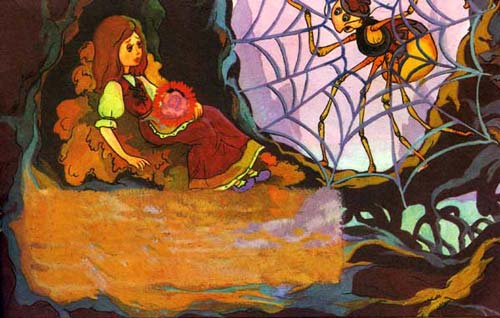 Про белую розу, которая умела краснеть. Русская народная сказка