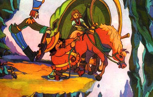 Про белую розу, которая умела краснеть. Русская народная сказка