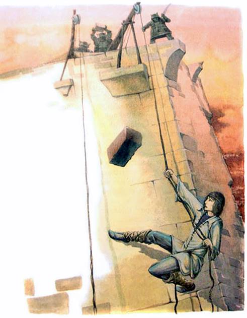 Чародей из Атлантиды Лестница