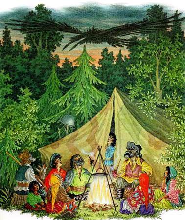 Цыганская сказка. Ночная птица