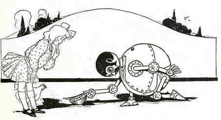 Озма из Страны Оз. Тик-Ток, механический человек