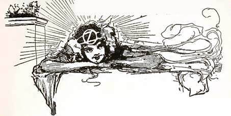 Изумрудный Город Страны Оз. Глинда произносит заклинание