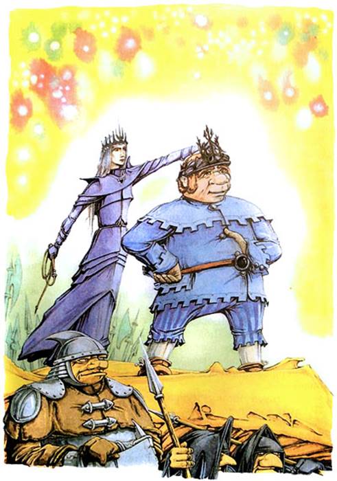 Король Людушка. Людушка становится волшебником