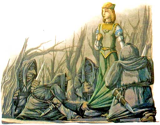 Битва в Подземной стране Серый замок