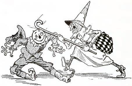 Страшила из Страны Оз. Трот встречает Страшилу