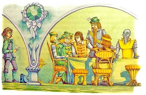 Битва в Подземной стране. Военный совет