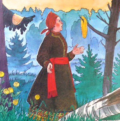 Русская народная сказка. Болтливая баба