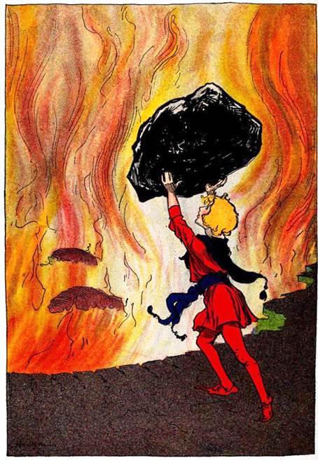 Ринкитинк в Стране Оз. Инга расстается с Розовой жемчужиной