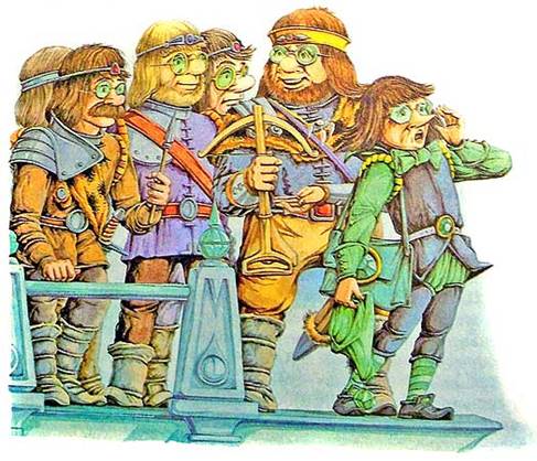 Битва в Подземной стране. Военный совет