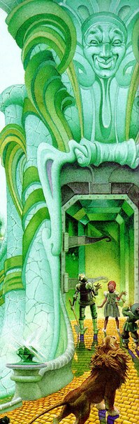 Удивительный Волшебник из Страны Оз. Изумрудный город страны Оз