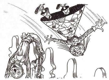 Лоскутушка из Страны Оз. Шутники Рогуны