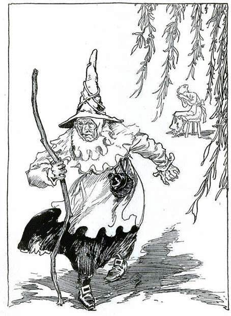 Железный Дровосек из Страны Оз. Железный Дровосек разговаривает со своей головой