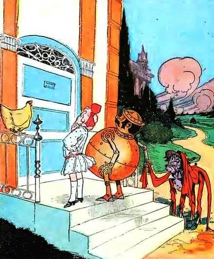 Озма из Страны Оз. Головы принцессы Лангвидер