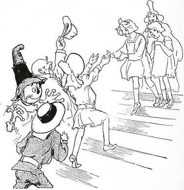 Страшила из Страны Оз. Торжественный прием