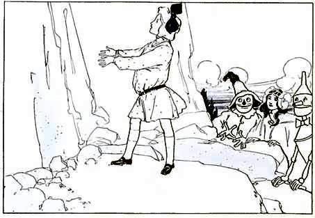 Озма из Страны Оз. Король гномов