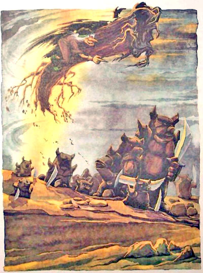 Фея Изумрудного города. Возвращение феи. Схватка с колдуньей