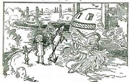 Путешествие в Страну Оз. Появление королевского экипажа