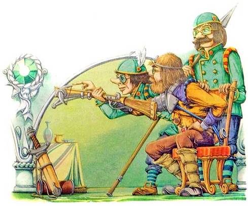 Битва в Подземной стране Военный совет