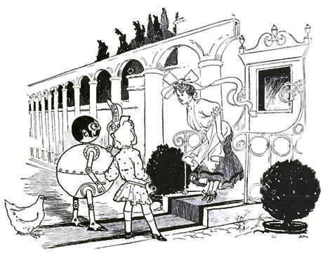 Озма из Страны Оз. Головы принцессы Лангвидер