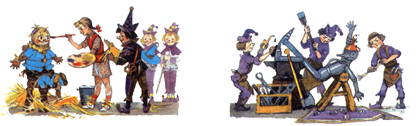 Волшебник Изумрудного города. Как вернулись к жизни Страшила и Железный дровосек