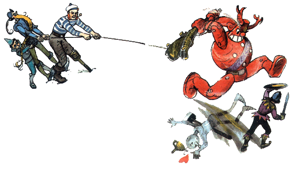 Урфин Джюс и его деревянные солдатыНа восток