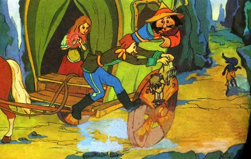 Про белую розу, которая умела краснеть. Русская народная сказка