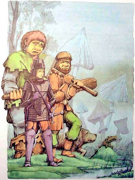 Меч Чародея. Человек-ящер