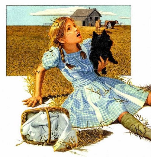 Удивительный Волшебник из Страны Оз Глинда исполняет желание Дороти