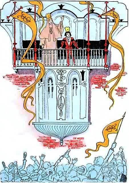 Озма из Страны Оз. Король страны Эв