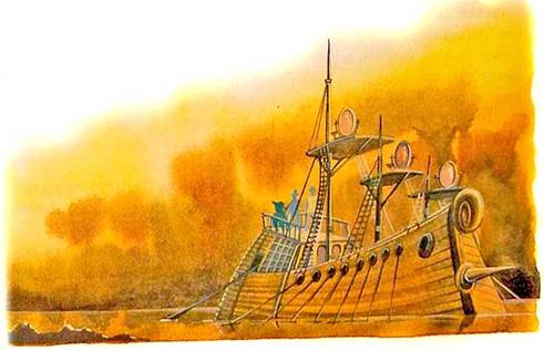 Битва в Подземной стране. Отступление