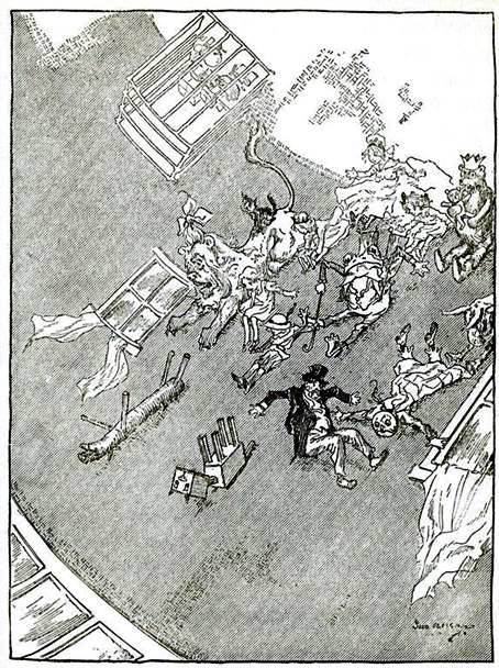 Пропавшая Принцесса Страны Оз. В замке колдуна