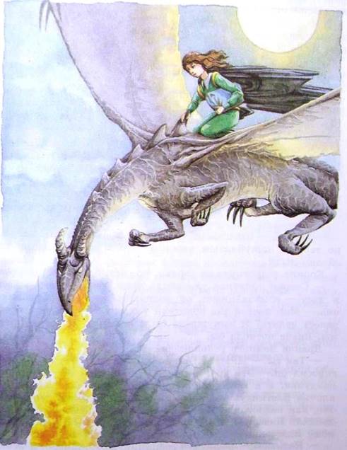 Дочь Гингемы. Заколдованный лес. Черный дракон