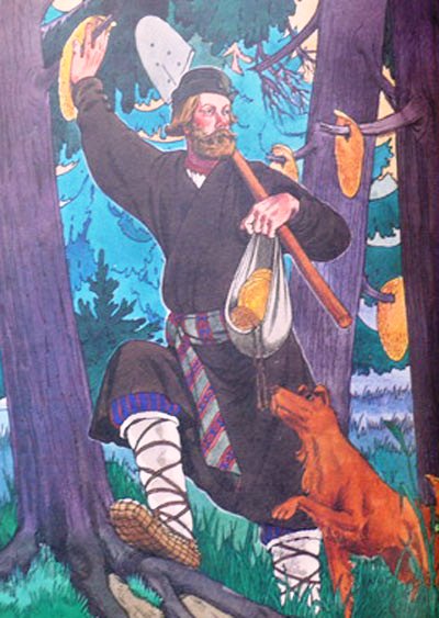 Русская народная сказка. Болтливая баба