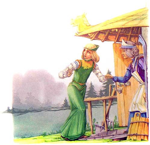 Битва в Подземной стране. Неожиданная встреча