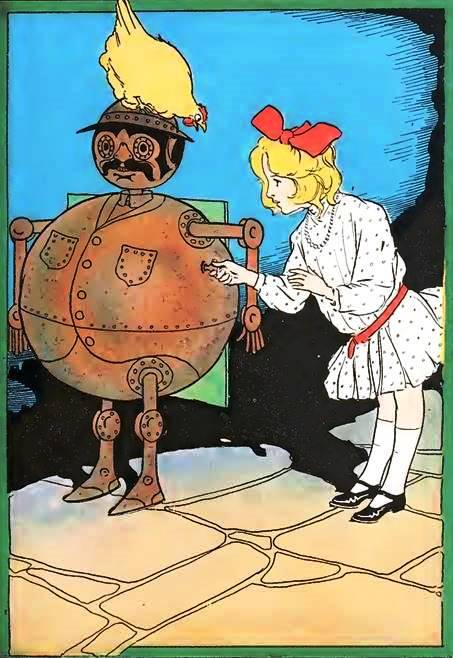 Озма из Страны Оз. Тик-Ток, механический человек