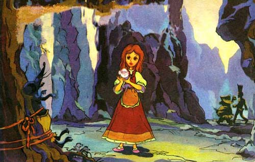 Про белую розу, которая умела краснеть. Русская народная сказка