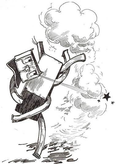 Лоскутушка из Страны Оз Косматый спешит на помощь