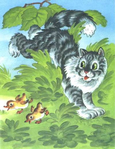 Курочка Ряба и десять утят