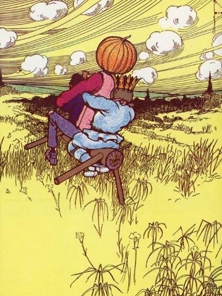 Чудесная Страна Оз. Страшила замышляет побег