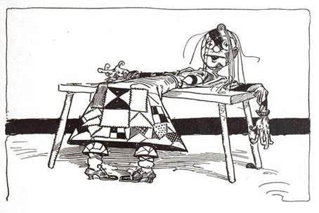 Лоскутушка из Страны Оз. Стеклянный Кот