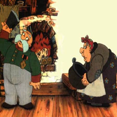 Каша из топора. Русская народная сказка