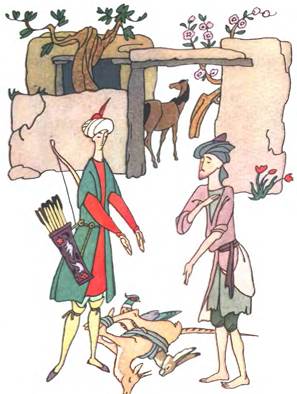 Охотник и его друзья. Таджикская сказка