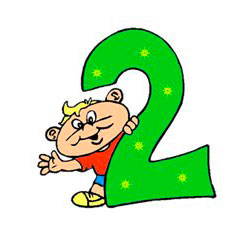 Веселые цифры. Цифра 2