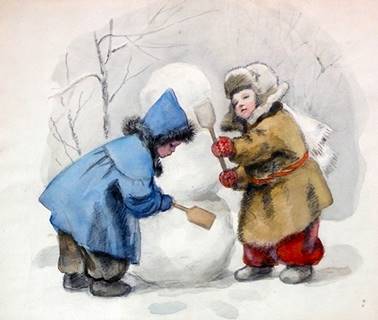 Снеговик. Сказки Андерсена