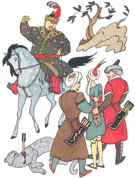 Охотник и его друзья. Таджикская сказка